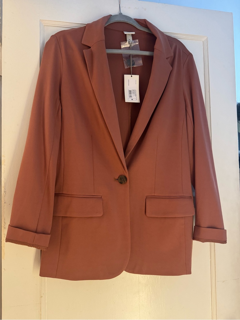 A new day light brown blazer